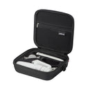 STARTRC Portable PU Leather Storage Bag Carrying Case for DJI OM 5, Size: 20cm x 18cm x 6.5cm(Black)