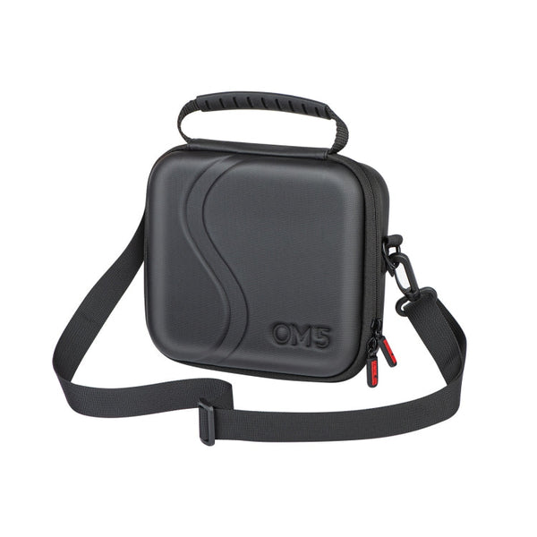 STARTRC Portable PU Leather Storage Bag Carrying Case for DJI OM 5, Size: 20cm x 18cm x 6.5cm(Black)