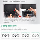 STARTRC Foldable Controller Sunshade with Screen Bracket for DJI Mavic 2 / Mavic Air 2 / Air 2S / Mini 2(Black)