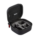 STARTRC Diamond Texture PU Storage Case Bag for DJI Action 2 (Black)