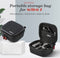 STARTRC Diamond Texture PU Storage Case Bag for DJI Action 2 (Black)