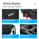 STARTRC Diamond Texture PU Storage Case Bag for DJI Action 2 (Black)