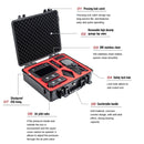 STARTRC 1110290 ABS Waterproof Shockproof Suitcase Storage Box for DJI Mavic 3 (Black)