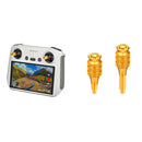 STARTRC Pair Heighten Retractable Adjustment Detachable Rocker Joystick for DJI Mini 3 Pro Remote Control(Gold)