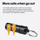 STARTRC Pair Heighten Retractable Adjustment Detachable Rocker Joystick for DJI Mini 3 Pro Remote Control(Gold)