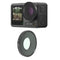 JSR MCUV Lens Filter For DJI Osmo Action 3 / GoPro Hero11 Black / HERO10 Black / HERO9 Black