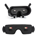 For DJI Goggles 2 / Avata Goggles STARTRC PU Dustproof Memory Card Storage Holder Lens Cover Antenna Storage Cover(Black)