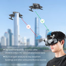 For DJI Avata Goggles 2 STARTRC 5.8GHz Yagi Antenna Signal Booster (Grey)