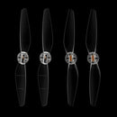 For DJI Mavic Mini 3 Pro STARTRC 2 Pairs Color LED Flash Lamp Low Noise Propellers (Transparent)