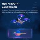For DJI Mavic Mini 3 Pro STARTRC 2 Pairs Color LED Flash Lamp Low Noise Propellers (Transparent)