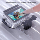 For DJI Osmo Action 3 Touch Screen 5m Underwater Waterproof Housing Diving Case (Transparent)