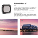 STARTRC 1107616 4 PCS ND4PL / ND8PL / ND16PL / ND32PL Drone Lens Filter for DJI Mavic Air 2 (Black)