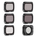 STARTRC 1107615 6 PCS ND4 / ND8 /ND16 / ND32 / MCUV / CPL Drone Lens Filter for DJI Mavic Air 2 (Black)