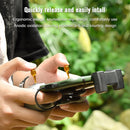 2 PCS STARTRC Drone Remote Control Retractable Adjustment Aluminum Alloy Rockers for DJI Air 2S / Mini 2 / Mavic Air 2 (Gold)