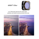 JSR Drone NIGHT Light Pollution Reduction Lens Filter for DJI MAVIC Air 2
