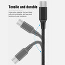 STARTRC For DJI FPV Goggles Type-C / USB-C to Type-C / USB-C Elbow Dual-way Transmission Data Cable, Length: 1.2m(Black)