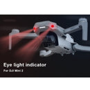 STARTRC 1108665 Rechargeable Body Arm Signal Flashing Warning Light Eye Light Indicator for DJI Mavic Mini 2 (Grey)