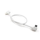 STARTRC 30cm 8 Pin to Micro USB Converting Connector Data Cable for DJI Mavic Mini / Air, Shark Remote Controller(White)