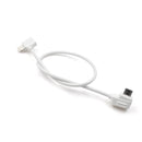 STARTRC 30cm 8 Pin to Micro USB Converting Connector Data Cable for DJI Mavic Mini / Air, Shark Remote Controller(White)