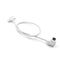 STARTRC 30cm 8 Pin to Micro USB Converting Connector Data Cable for DJI Mavic Mini / Air, Shark Remote Controller(White)