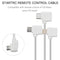 STARTRC 30cm 8 Pin to Micro USB Converting Connector Data Cable for DJI Mavic Mini / Air, Shark Remote Controller(White)
