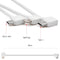 STARTRC 30cm 8 Pin to Micro USB Converting Connector Data Cable for DJI Mavic Mini / Air, Shark Remote Controller(White)