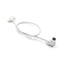 STARTRC 30cm 8 Pin to Micro USB Converting Connector Data Cable for DJI Mavic Mini / Air, Shark Remote Controller(White)