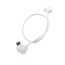 STARTRC 30cm Micro USB to Micro USB Converting Connector Data Cable for DJI Mavic Mini / Air, Shark Remote Controller(White)