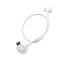 STARTRC 30cm Micro USB to Micro USB Converting Connector Data Cable for DJI Mavic Mini / Air, Shark Remote Controller(White)