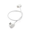 STARTRC 30cm USB-C / Type-C to Micro USB Converting Connector Data Cable for DJI Mavic Mini / Air, Shark Remote Controller(White)