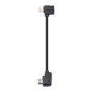 STARTRC 10cm 8 Pin to Micro USB Converting Connector Data Cable for DJI Mavic Mini / Air, Shark Remote Controller(Black)