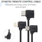 STARTRC 10cm 8 Pin to Micro USB Converting Connector Data Cable for DJI Mavic Mini / Air, Shark Remote Controller(Black)