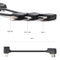 STARTRC 10cm 8 Pin to Micro USB Converting Connector Data Cable for DJI Mavic Mini / Air, Shark Remote Controller(Black)