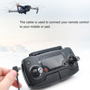 STARTRC 10cm 8 Pin to Micro USB Converting Connector Data Cable for DJI Mavic Mini / Air, Shark Remote Controller(Black)