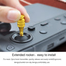 STARTRC For DJI Mavic Air 2 / Air 2S Remote Control Aluminum Transmitter Extended Control Sticks Heighten Rocking Bar(Gold)