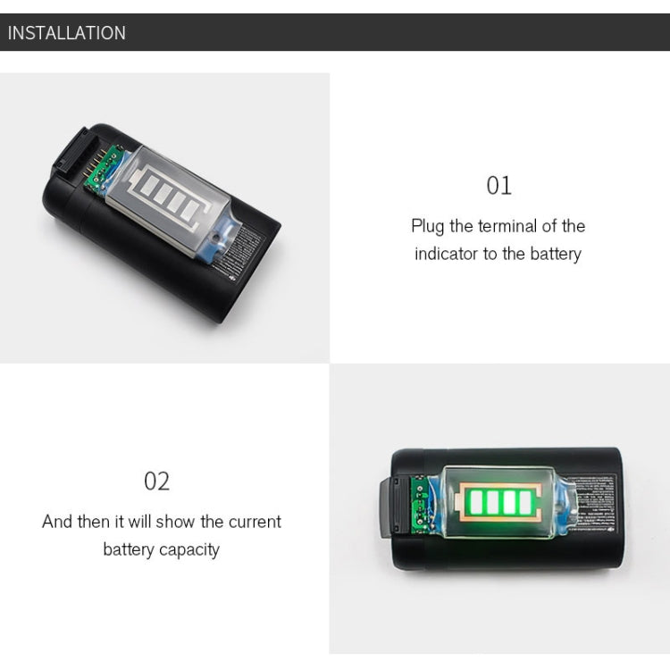 STARTRC Drone Small Screen LED Battery Power Detection Display for MAVIC MINI