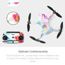 STARTRC Color Pattern Waterproof PVC Stickers Drone & Controller & Battery for DJI Mavic Mini (Tiger Head Flame)