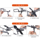 Sunnylife AIR2S-KC324 4 PCS Anti-collision Protectors Guard Bumpers with Heightened Landing Legs for DJI Air 2S