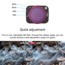 PGYTECH P-16A-040 VND-2-5 Gears Lens Filter for DJI Mavic Air 2 Drone Accessories