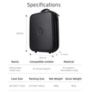 Hifylux Q2-BF3 Storage Case Bag Portable PU Bag for Oculus Quest 2 (Black)