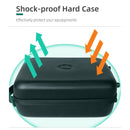 Hifylux Q2-BF3 Storage Case Bag Portable PU Bag for Oculus Quest 2 (Black)
