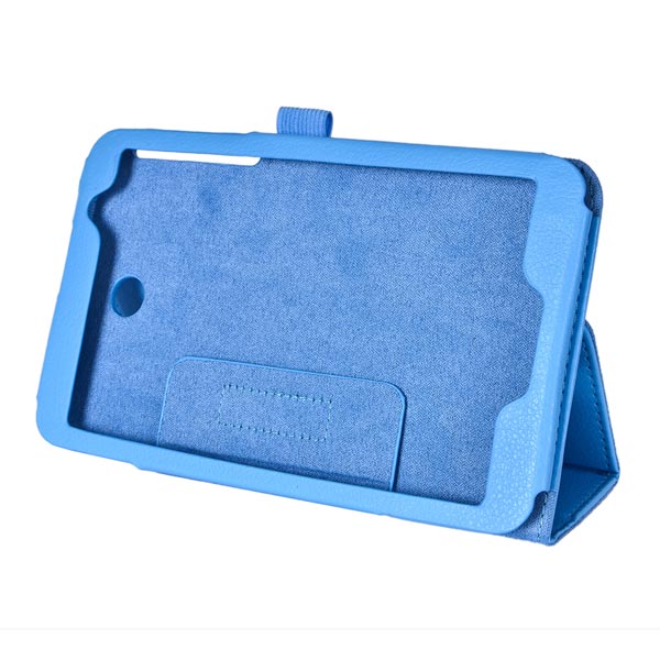 Lichee Pattern PU Leather Case Folding Stand Cover For Asus ME176