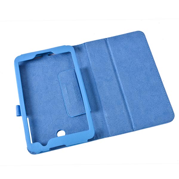 Lichee Pattern PU Leather Case Folding Stand Cover For Asus ME176