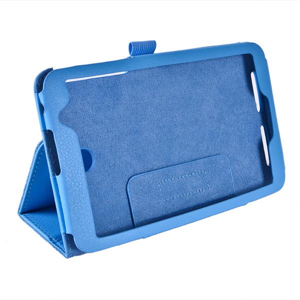 Lichee Pattern PU Leather Case Folding Stand Cover For Asus ME176