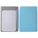Scrub Folio PU Leather Case Translucent Back Cover For Samsung P900