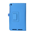 Lichee Pattern PU Leather Case Folding Stand Cover For Asus 181