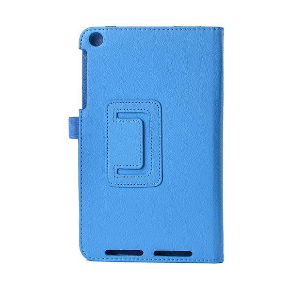 Lichee Pattern PU Leather Case Folding Stand Cover For Asus 181