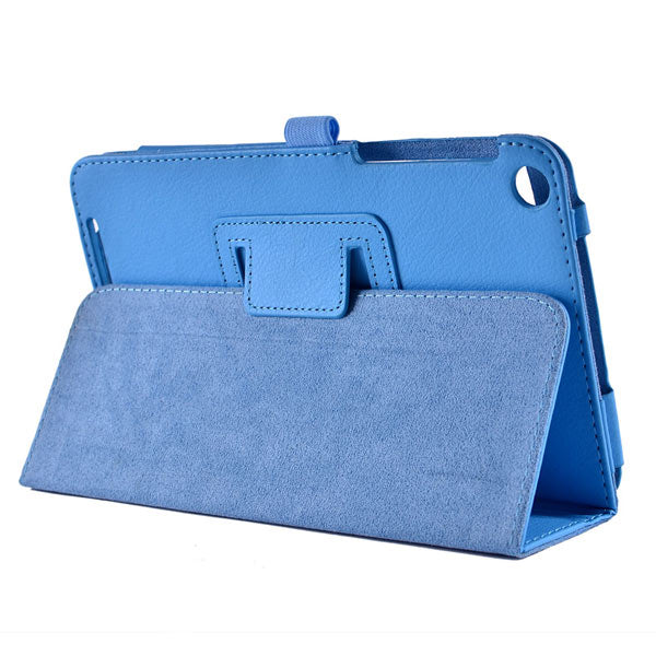 Lichee Pattern PU Leather Case Folding Stand Cover For Asus 181