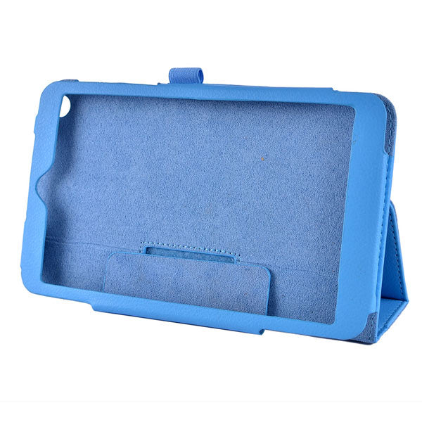 Lichee Pattern PU Leather Case Folding Stand Cover For Asus 181