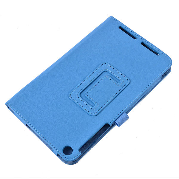 Lichee Pattern PU Leather Case Folding Stand Cover For Asus 181